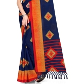 LEELAVATI - Multicolor Georgette Saree With Blouse Piece ( Pack of 1 ) - Multicolor