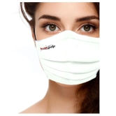 Healthgenie 201 Washable & Reusable Face Mask, Double Layer (Pack of 1) White Colour