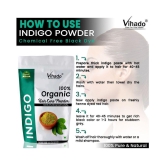 Vihado Natural Indigo Leaf Powder Hair Scalp Treatment 50 g