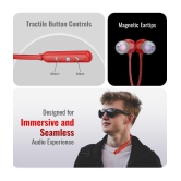 Tecsox Blaze100 Bluetooth Bluetooth Earphone In Ear Powerfull Bass Red