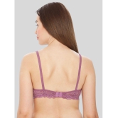 ILRASO - Purple Lace Non Padded Women's T-Shirt Bra ( Pack of 1 ) - None