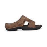 softio Brown Flip Flops - 6