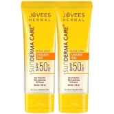 Jovees Herbal Sun Derma Care Lotion Spf 50 Pa+++ Broad Spectrum For Oily Skin 100Ml (Pack Of 2)