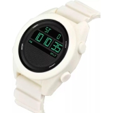 Hala - White Silicon Digital Men's Watch