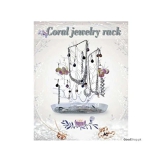 CONNECTWIDE® Acrylic Coral Jewelry Storage Shelf Rack with Holder Coral Jewelry Rack Tree Shape Branch Structure. (1 Pc)