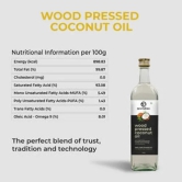 Anveshan wood pressed coconut oil-1L