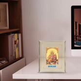 24K Gold Plated Ganesha Customized Photo Frame For Corporate Gifting