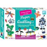  Paper Quilling Kit for Kids - DIY Paper Art and Craft Set - Includes Quilling Tool, 200 Paper Strips, Crimper, Glue, and Instructions - Makes Amazing Creations with Simple Paper Strips