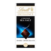 Lindt Excellence Salt Dark, 100 Gm