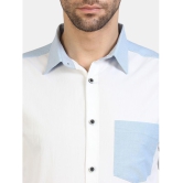 Life Roads - White Cotton Slim Fit Men's Casual Shirt ( Pack of 1 ) - None