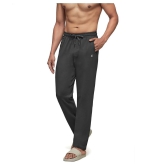 XYXX Grey Cotton Tencel Blend Trackpants Single - S