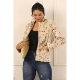 Printed women velvet jacket-M