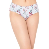 Clovia Multicolor Clovia Panty Cotton Printed Womens Hipster ( Pack of 3 ) - None