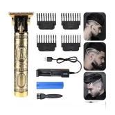 VEVO T9 Dragon Hair Gold Cordless Beard Trimmer With 45 minutes Runtime