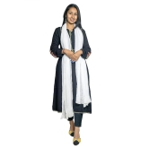 RANGEENODHNI Womens Plain Cotton Dupatta Everyday Elegance Size 2.25 mtr (White-s, 1)