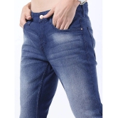 Ketch Slim Fit Cuffed Hem Mens Jeans - Dark Blue ( Pack of 1 ) - None