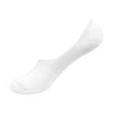 Loafer Socks with Anti-Slip Silicon White color for men & women Pack of 3 - None