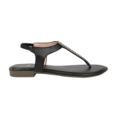 Shoetopia - Black Womens Flats - None