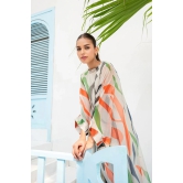 Rich Georgette Kaftan Dress L