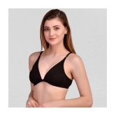 Zourt - Black Cotton Non Padded Women's Minimizer Bra ( Pack of 1 ) - None