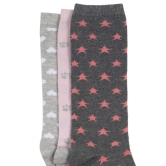 SWHF Organic Cotton Unisex Socks Set (Pack of 3, Full length)