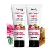 KURAIY Multani Mitti Enriched With Turmeric & Saffron, For Pimple Control Face Wash (75 ml)