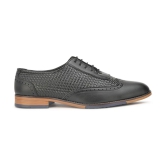 Sir Corbett - Black Mens Brogue Formal Shoes - None