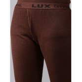 Lux Cottswool Cotton Blend Thermal Sets - Brown Pack of 1 - None