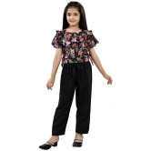 Arshia Fashions Multi Crepe Girls Top With Pants ( Pack of 1 ) - None