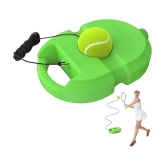 sevriza Tennis Trainer Rebound Ball with String Solo Tennis Trainer Set Self Tennis Practice Ball with String Cricket Trainer Rebound Ball with Rope Fill Sand or Water (Multicolor) (No Racke