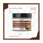 KURAIY Coffee Smooth And Brighter Skin Face Scrub for All Skin Types 100g (Pack Of 2)