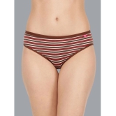 Dollar Missy Pack of 2 Cotton Striped Womens Hipster ( Multi Color ) - None