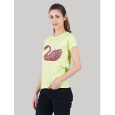 ferocious - Mint Green Cotton Regular Fit Women's T-Shirt ( Pack of 1 ) - None