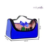 PrettyKrafts Blue Vanity Kit and pouches - 1 Pc - Blue