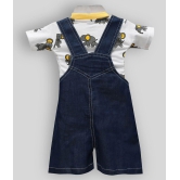 Balloons - Multi Color Cotton Blend Dungarees For Baby Boy ( Pack of 1 ) - 6-12 Months