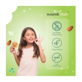 NourishVitals Sugar Free Almond Cookies, No Added Sugar, Heavenly Bites, Source of Protein, Crunchy Delights, Genius Snack, 120g