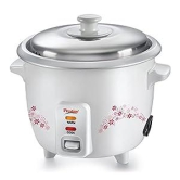 Prestige Delight PRWO Rice Cooker 1.0 L with Close Fit Lid (Off white)