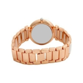 Rhonium Pink Metal Analog Womens Watch