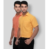 DESHBANDHU DBK - Multicolor Cotton Regular Fit Mens Casual Shirt (Pack of 2 ) - None