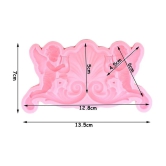 Craftial curve Silicone Chocolate moulds 80 mL - Pink