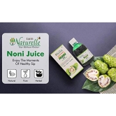 Farm Naturelle-Most Effective Noni juice-Combination of Noni, Kukum(Garcinia) and Grapes Extract-Relief against Joints problem, Chest and Diabetes, helps in Detoxification, enhances morning energy n mood and fat reduction-1+1 Free-2x400ml+ 2x55g Herbs Inf