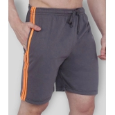 Neo Garments - Grey Cotton Mens Shorts ( Pack of 1 ) - None