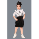 STYLOKIDS - Black Velvet Girls A-line Dress ( Pack of 1 ) - None