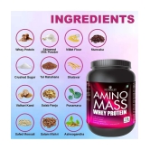 Nutriley Amino Mass Whey Protein ( 500 gm , Banana - Flavour )