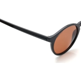 Brown Round Sunglasses for Unisex