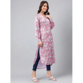 Janasya - Multicolor Satin Womens Straight Kurti ( Pack of 1 ) - None