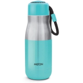 Milton Eminent 400 Thermosteel Hot and Cold Water Bottle, 369 mL, Aqua Green (Pack Of 1) - Aqua Green