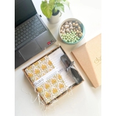 Sustainable Productivity Gift hamper by Ekatra - Yellow Floral