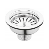 Strength- Stainless Steel Sink Waste Coupling (Premium Quality) - Set Of 1 Pcs