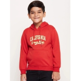 UBX Red Fleece Boys Sweatshirt ( Pack of 1 ) - None